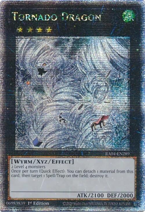 Tornado Dragon [RA04-EN289] Quarter Century Secret Rare | Good Games Adelaide SA
