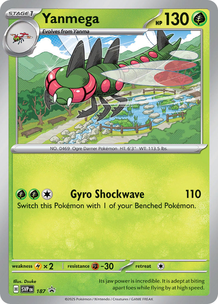 Yanmega (187) [Scarlet & Violet: Black Star Promos] | Good Games Adelaide SA