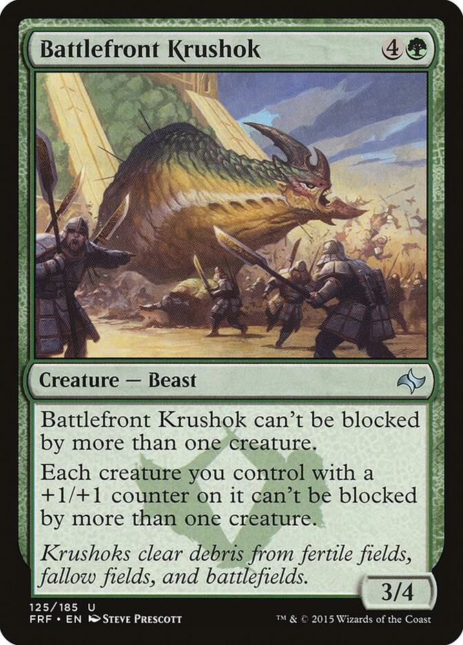 Battlefront Krushok 125/185 (Fate Reforged)  - Foil | Good Games Adelaide SA
