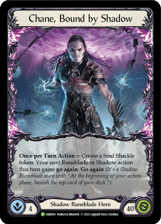 Chane, Bound by Shadow [HER041] (Promo)  Rainbow Foil | Good Games Adelaide SA