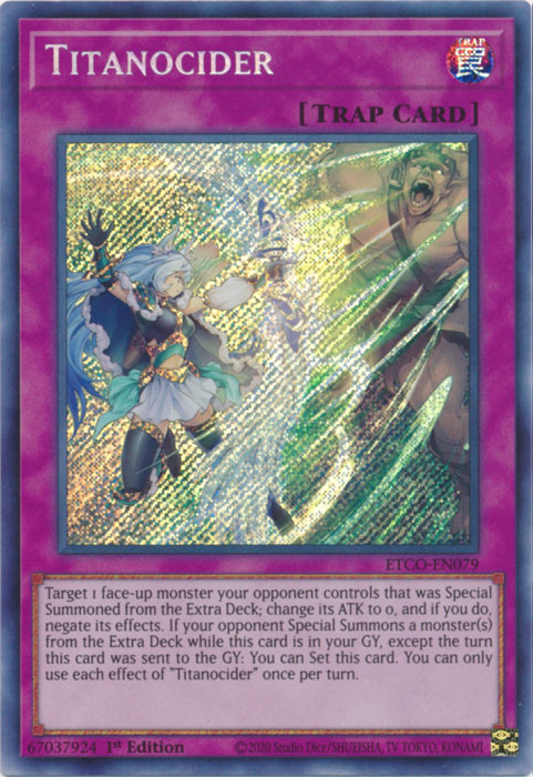 Titanocider [ETCO-EN079] Secret Rare | Good Games Adelaide SA