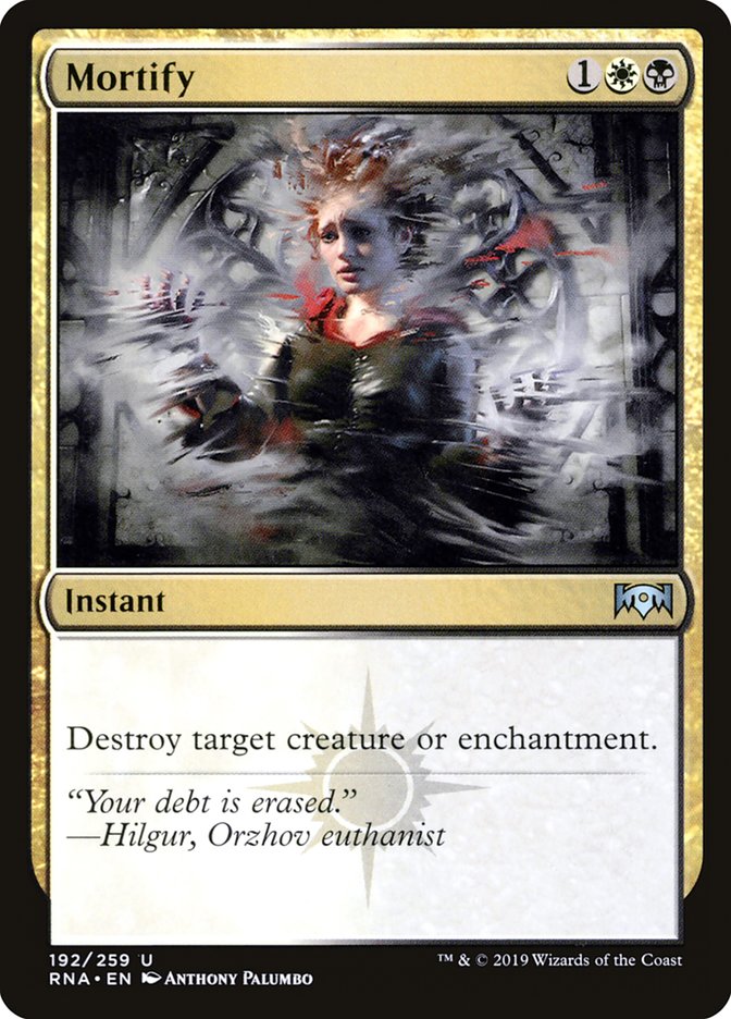 Mortify [Ravnica Allegiance] | Good Games Adelaide SA