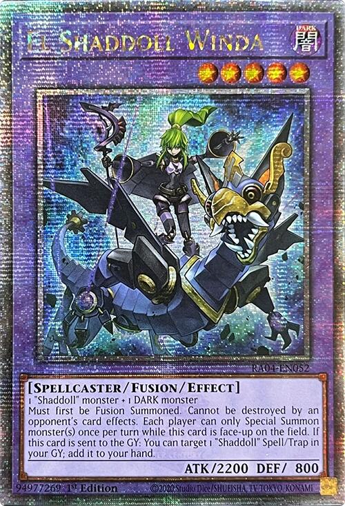 El Shaddoll Winda [RA04-EN052] Quarter Century Secret Rare | Good Games Adelaide SA
