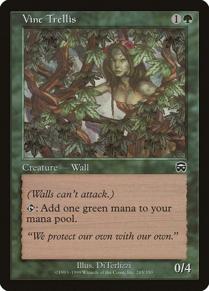 Vine Trellis 285 (Mercadian Masques)  | Good Games Adelaide SA
