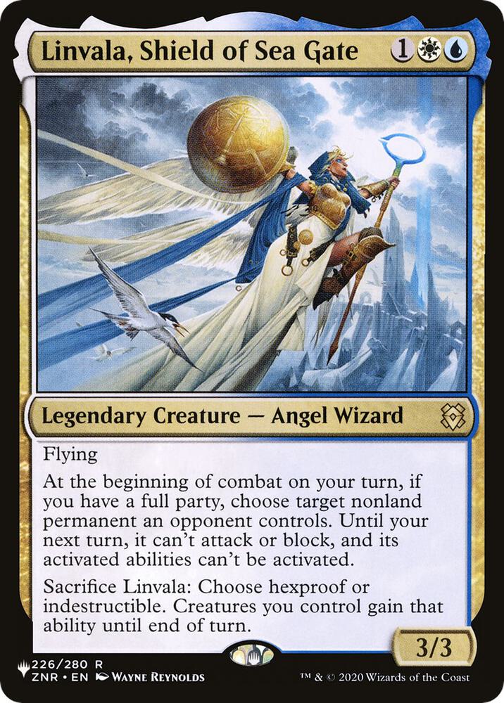 Linvala Shield of Sea Gate 226/280 (The List Reprints)  | Good Games Adelaide SA