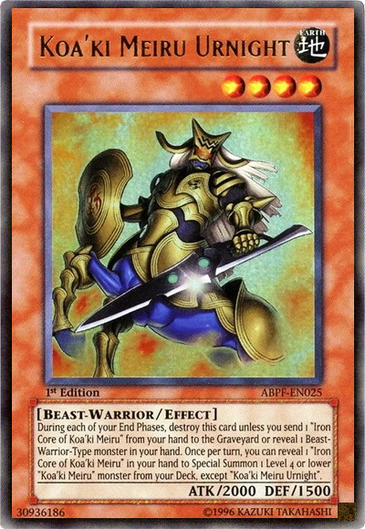 Koa'ki Meiru Urnight [ABPF-EN025] Ultra Rare | Good Games Adelaide SA