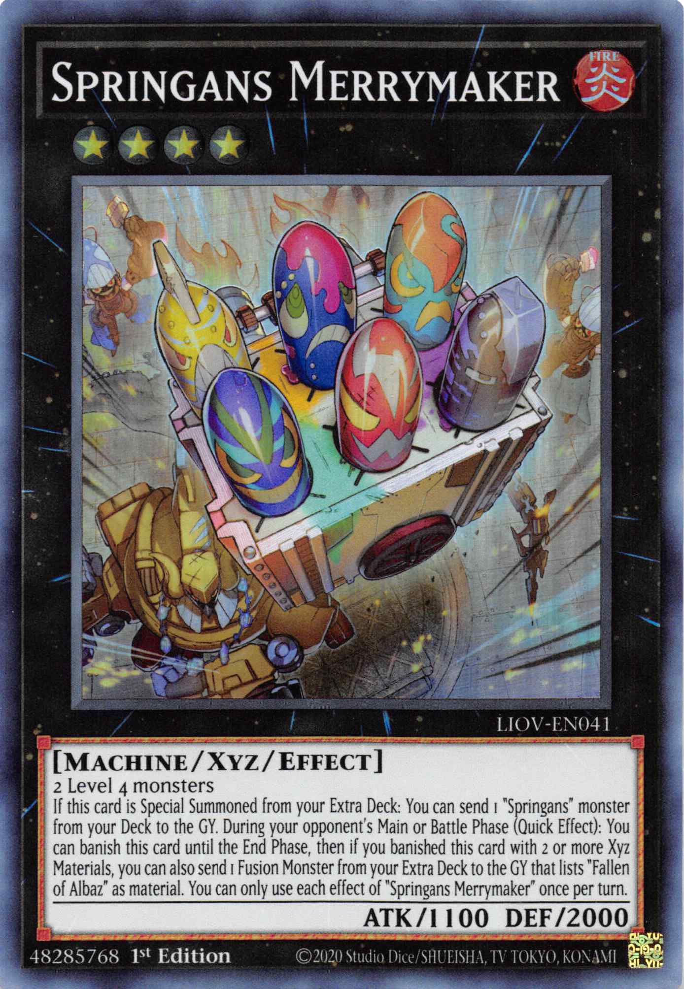 Springans Merrymaker [LIOV-EN041] Super Rare | Good Games Adelaide SA