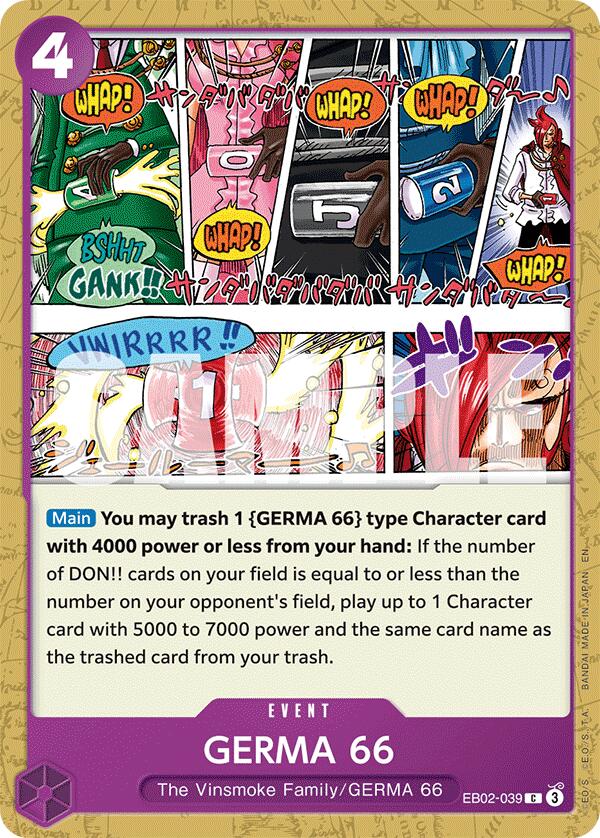 GERMA 66 [Extra Booster: Memorial Collection] | Good Games Adelaide SA