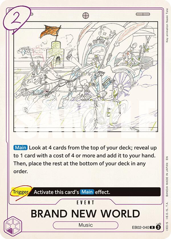 BRAND NEW WORLD [Extra Booster: Memorial Collection] | Good Games Adelaide SA
