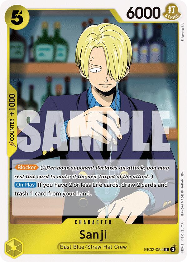 Sanji [Extra Booster: Memorial Collection] | Good Games Adelaide SA