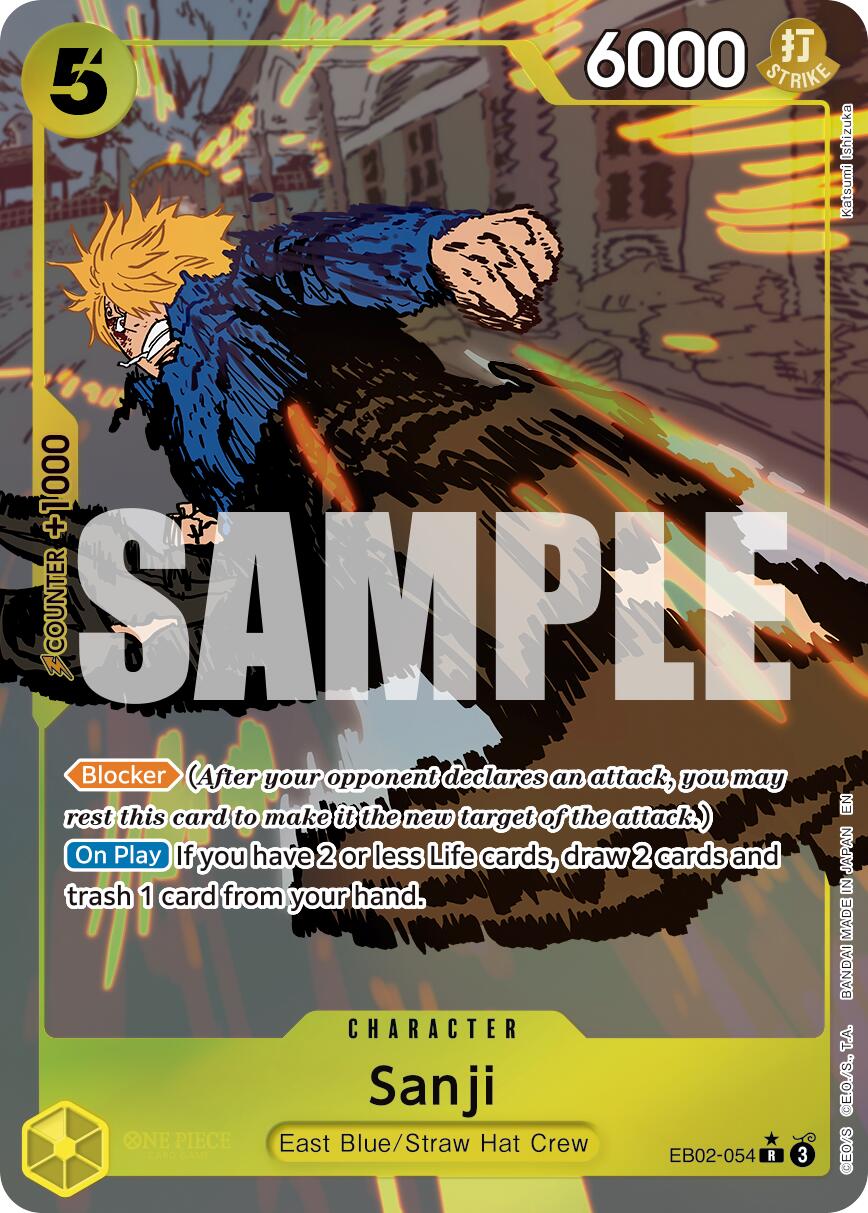 Sanji (Alternate Art) [Extra Booster: Memorial Collection] | Good Games Adelaide SA