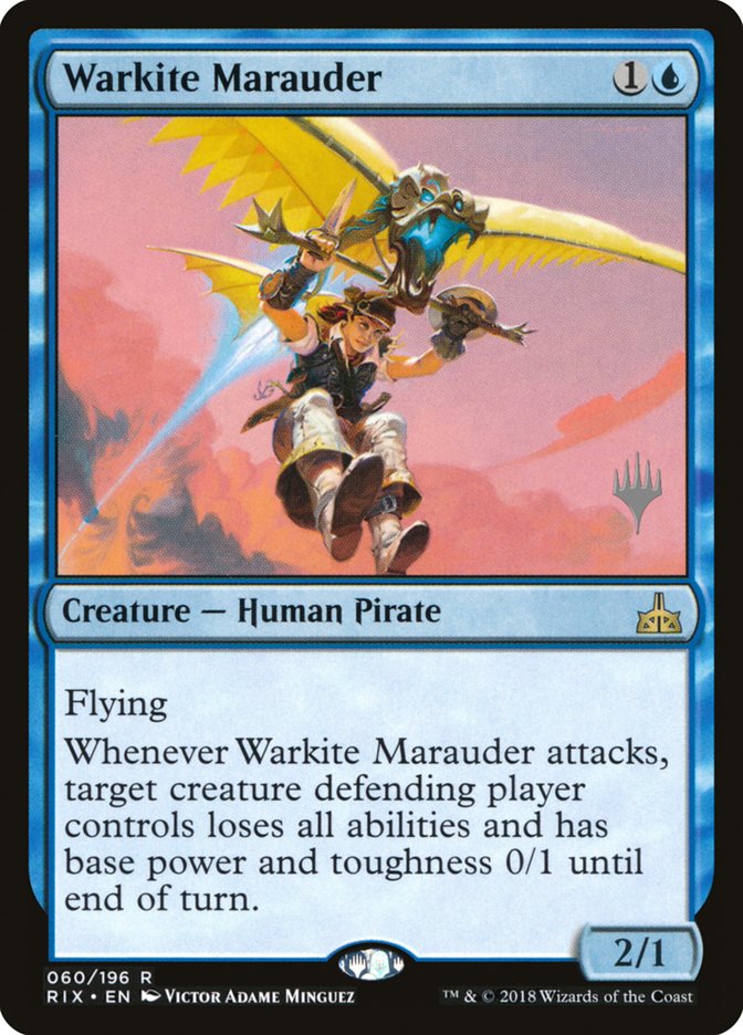 Warkite Marauder [Rivals of Ixalan Promos] | Good Games Adelaide SA