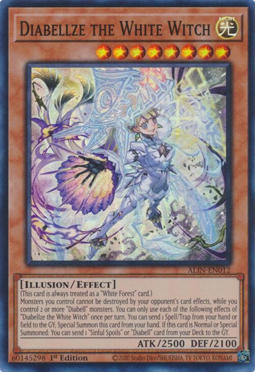 Diabellze the White Witch [ALIN-EN012] Super Rare | Good Games Adelaide SA