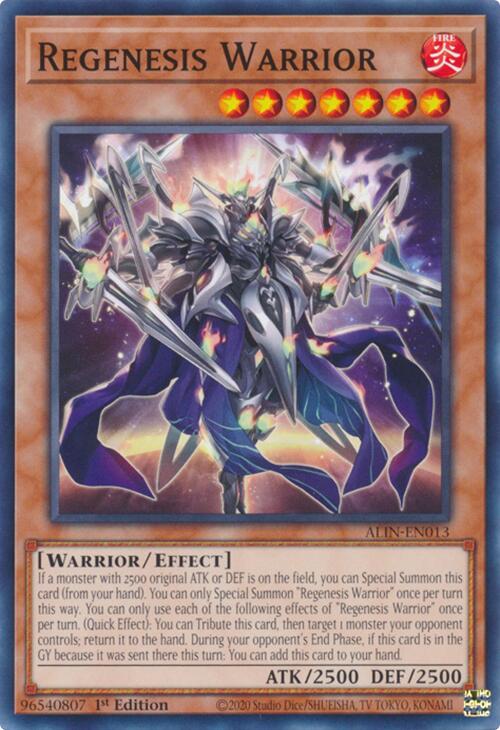 Regenesis Warrior [ALIN-EN013] Common | Good Games Adelaide SA