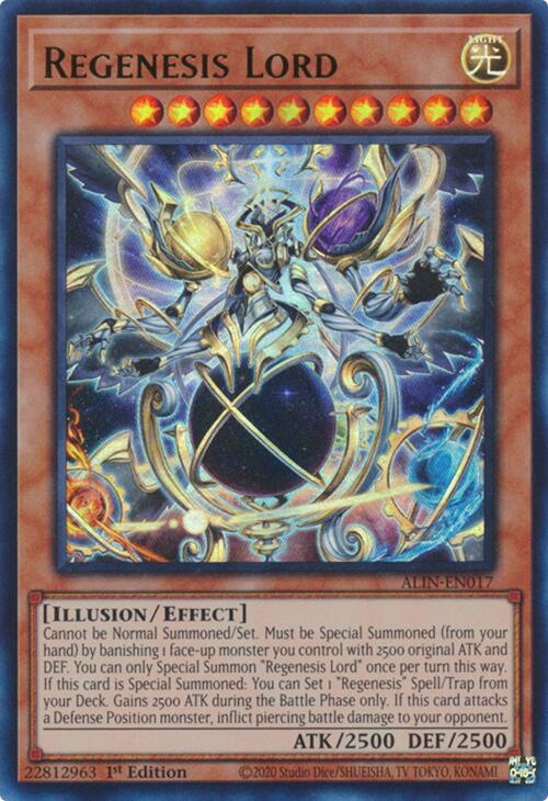 Regenesis Lord [ALIN-EN017] Ultra Rare | Good Games Adelaide SA
