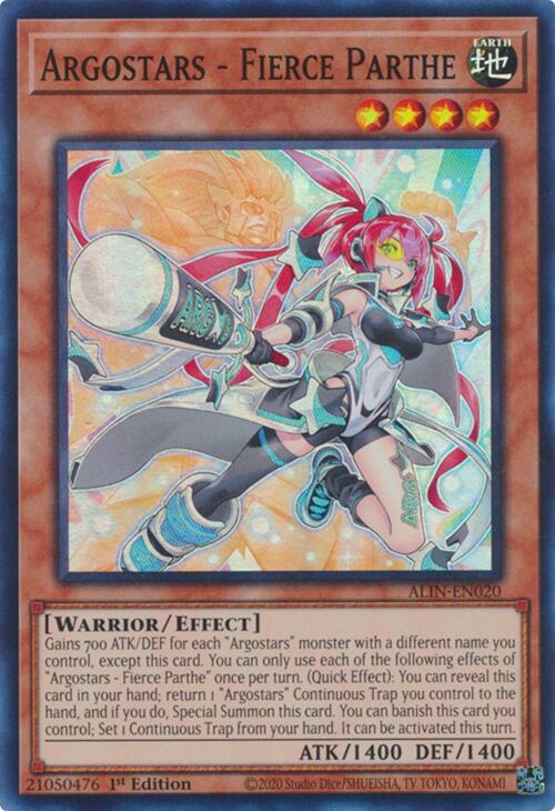 Argostars - Fierce Parthe [ALIN-EN020] Super Rare | Good Games Adelaide SA