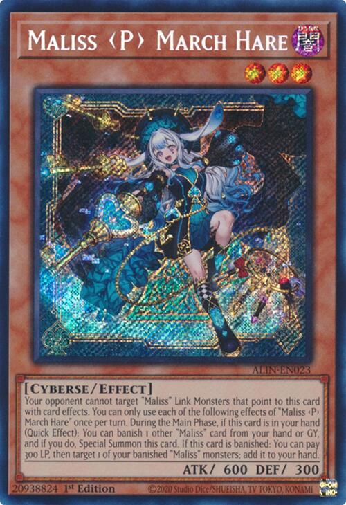 Maliss P March Hare [ALIN-EN023] Secret Rare | Good Games Adelaide SA