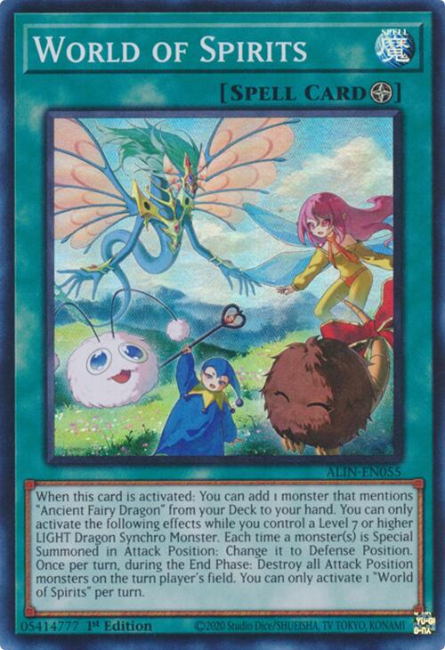World of Spirits [ALIN-EN055] Super Rare | Good Games Adelaide SA
