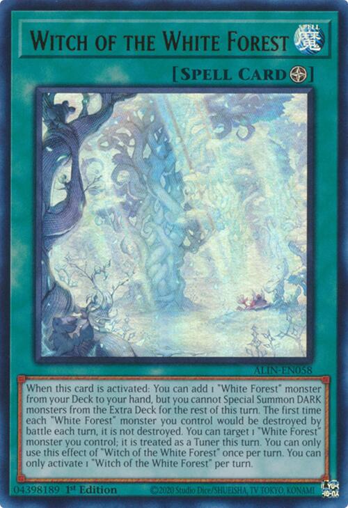 Witch of the White Forest [ALIN-EN058] Ultra Rare | Good Games Adelaide SA