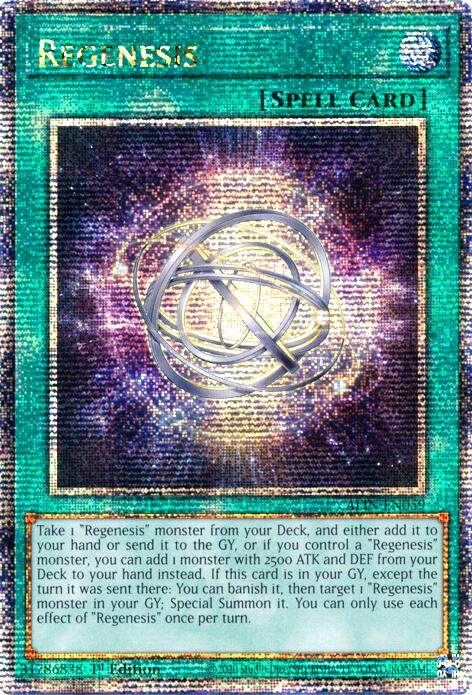 Regenesis [ALIN-EN059] Quarter Century Secret Rare | Good Games Adelaide SA