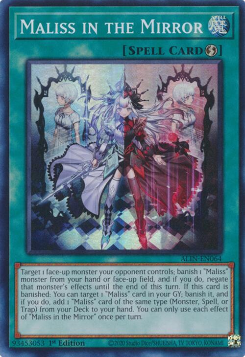 Maliss in the Mirror [ALIN-EN064] Super Rare | Good Games Adelaide SA
