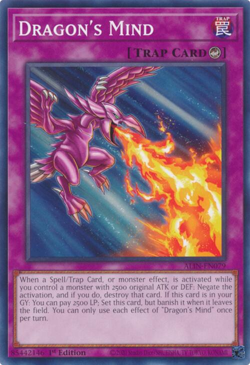 Dragon's Mind [ALIN-EN079] Common | Good Games Adelaide SA