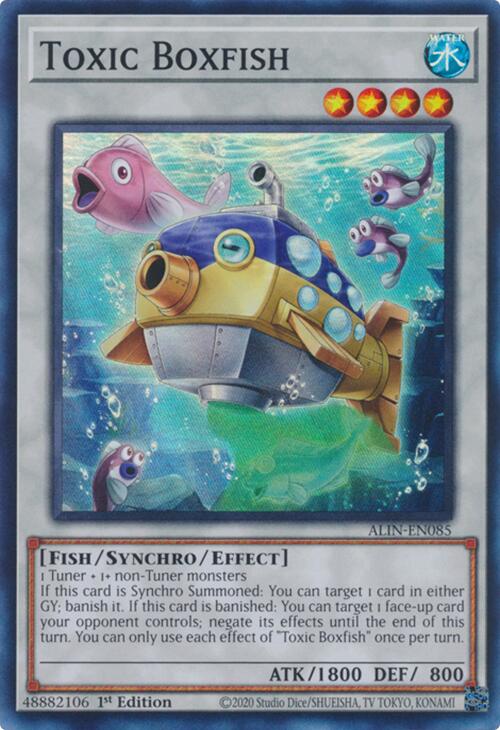 Toxic Boxfish [ALIN-EN085] Super Rare | Good Games Adelaide SA