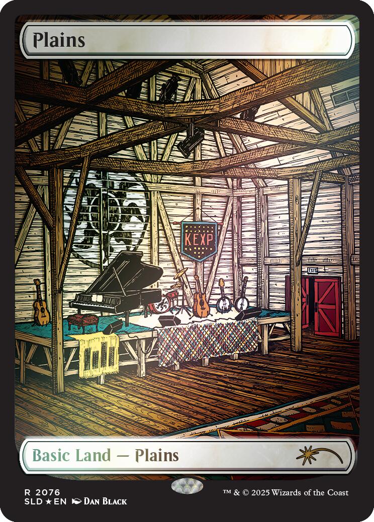 Plains (2076) (Rainbow Foil) [Secret Lair Drop Series] | Good Games Adelaide SA