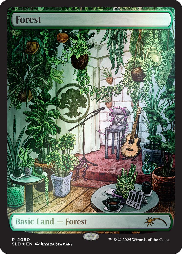 Forest (2080) (Rainbow Foil) [Secret Lair Drop Series] | Good Games Adelaide SA