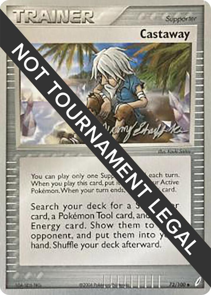 Castaway 2007 Jeremy Scharff Kim 72/100 (World Championship Decks)  | Good Games Adelaide SA