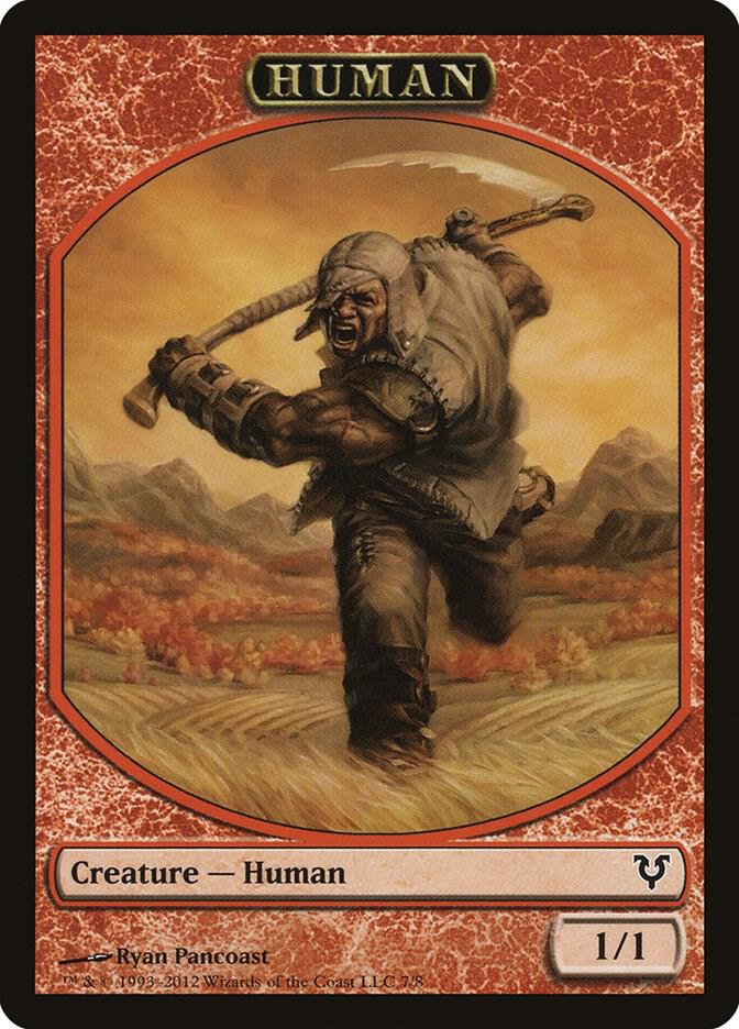 Human Token 7 7 (Avacyn Restored)  | Good Games Adelaide SA
