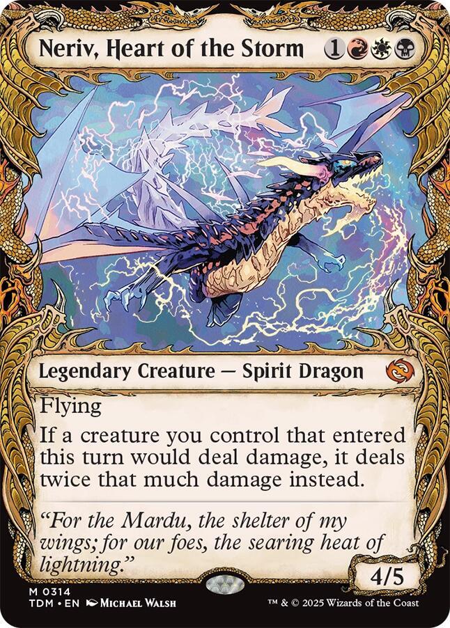 Neriv Heart of the Storm 314 (Tarkir: Dragonstorm)  - Foil | Good Games Adelaide SA