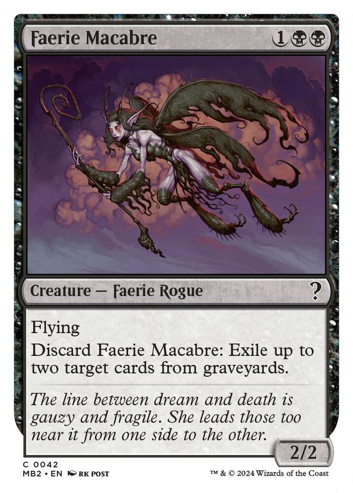 Faerie Macabre 42 (Mystery Booster 2)  | Good Games Adelaide SA