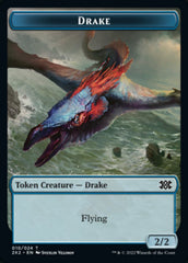 Drake // Treasure Double-sided Token [Double Masters 2022 Tokens] | Good Games Adelaide SA