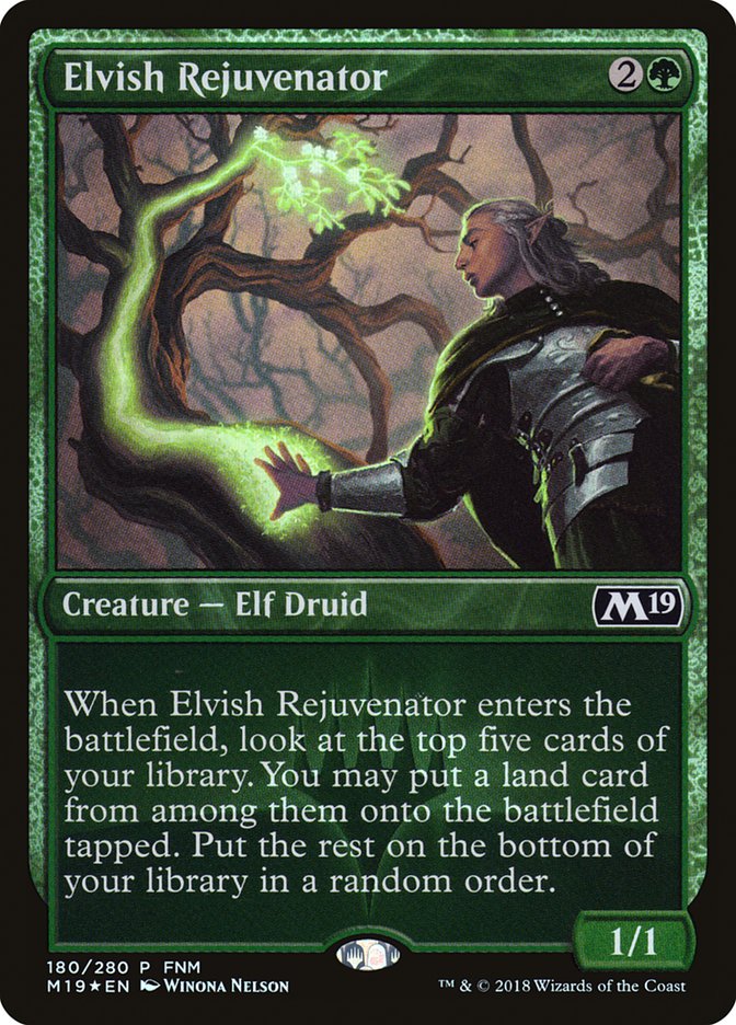 Elvish Rejuvenator [Core Set 2019 Promos] | Good Games Adelaide SA