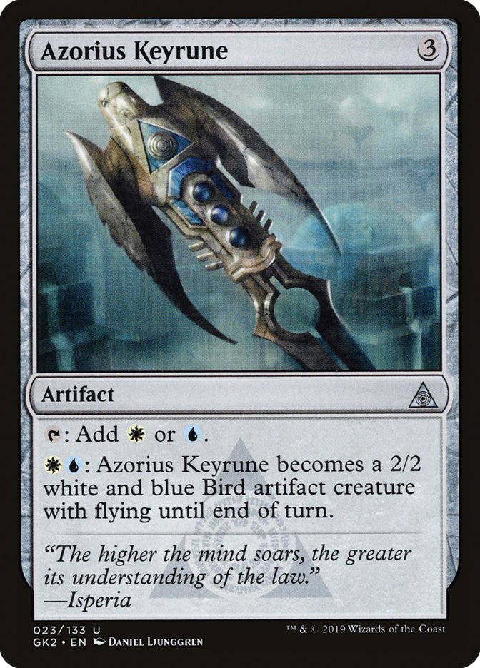 Azorius Keyrune [Ravnica Allegiance Guild Kit] | Good Games Adelaide SA