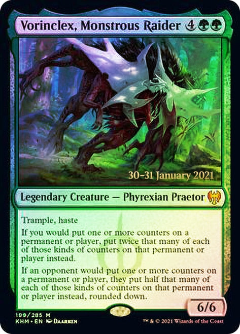 Vorinclex, Monstrous Raider  [Kaldheim Prerelease Promos] | Good Games Adelaide SA