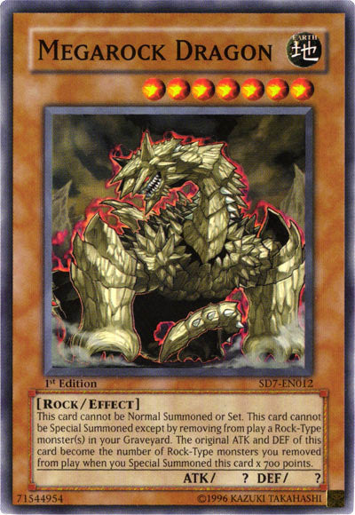 Megarock Dragon [SD7-EN012] Common | Good Games Adelaide SA