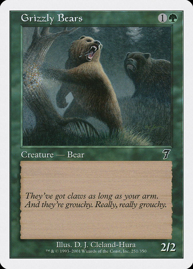 Grizzly Bears [Seventh Edition] | Good Games Adelaide SA