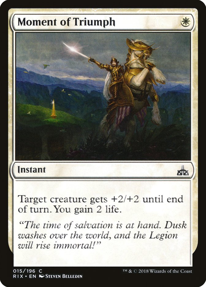 Moment of Triumph 15 (Rivals of Ixalan)  | Good Games Adelaide SA
