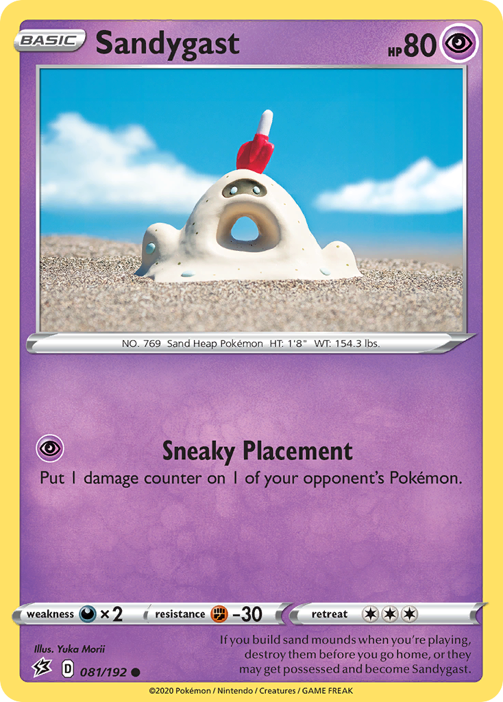 Sandygast (081/192) [Sword & Shield: Rebel Clash] | Good Games Adelaide SA