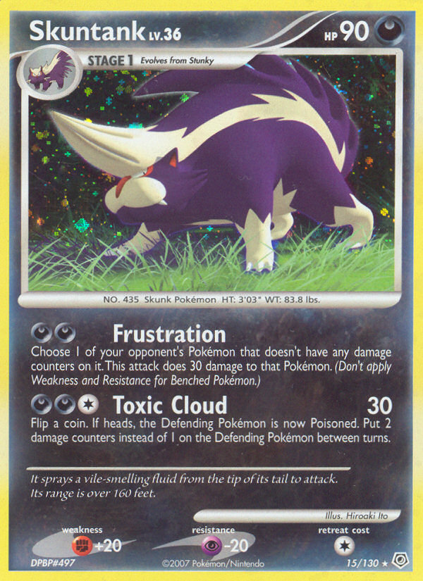 Skuntank (15/130) [Diamond & Pearl: Base Set] | Good Games Adelaide SA