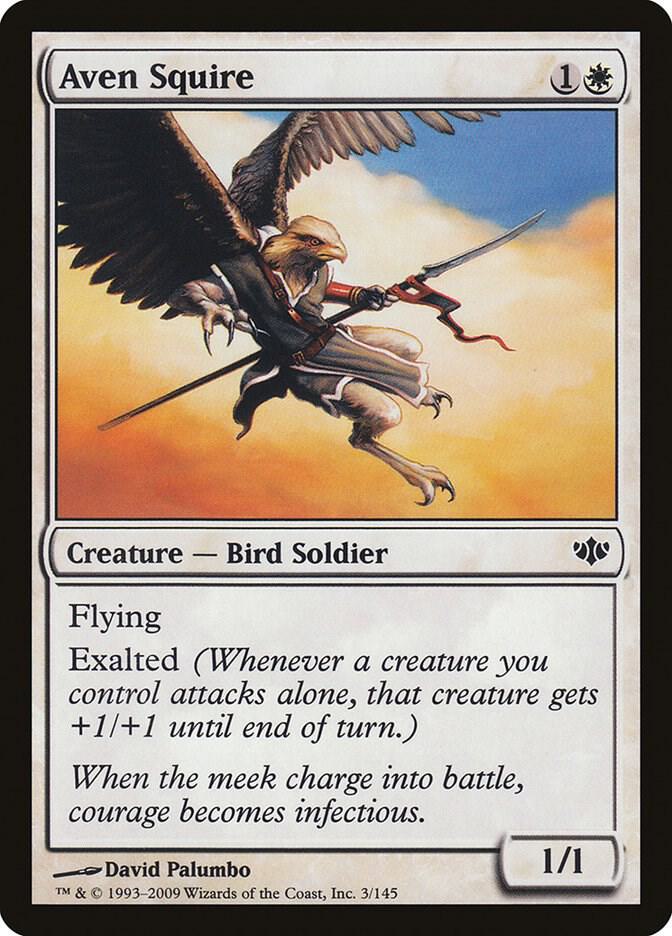 Aven Squire 3 (Conflux)  - Foil | Good Games Adelaide SA