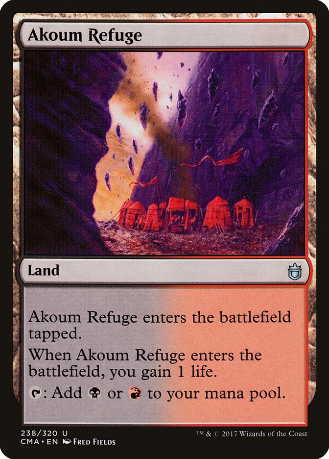Akoum Refuge [Commander Anthology] | Good Games Adelaide SA