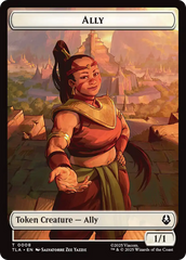 Ally (0008) // Soldier (0002) Double-Sided Token [Avatar: The Last Airbender Tokens] | Good Games Adelaide SA