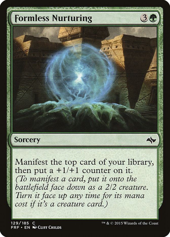 Formless Nurturing 129/185 (Fate Reforged)  | Good Games Adelaide SA
