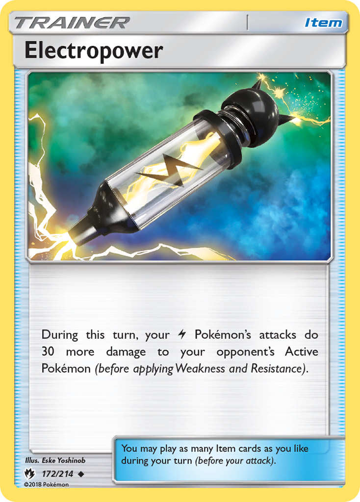 Electropower (172/214) [Sun & Moon: Lost Thunder] | Good Games Adelaide SA
