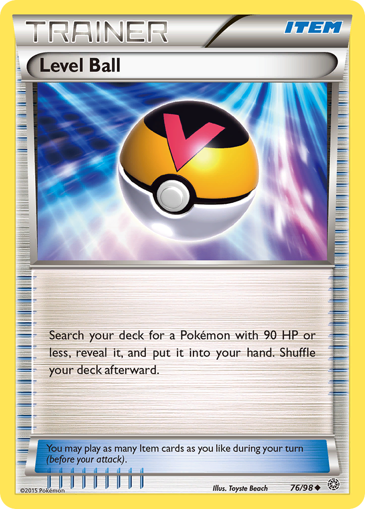 Level Ball (76/98) [XY: Ancient Origins] | Good Games Adelaide SA