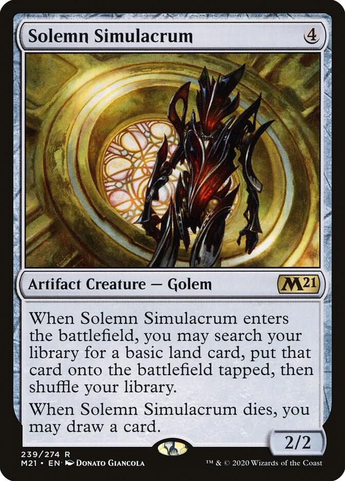 Solemn Simulacrum 239 (Core Set 2021)  | Good Games Adelaide SA