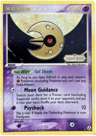 Lunatone (20/92) (Stamped) [EX: Legend Maker] | Good Games Adelaide SA